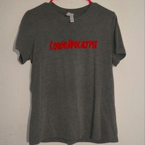 CoronApocalypse custom bella Canvas t-shirt medium